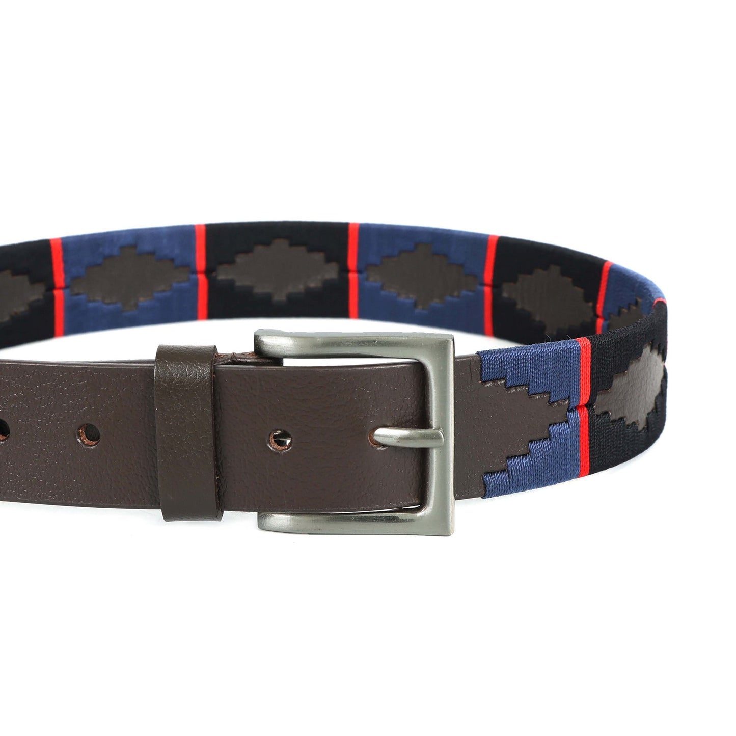 Harrington Full-Grain Polo Belt – Black Leather