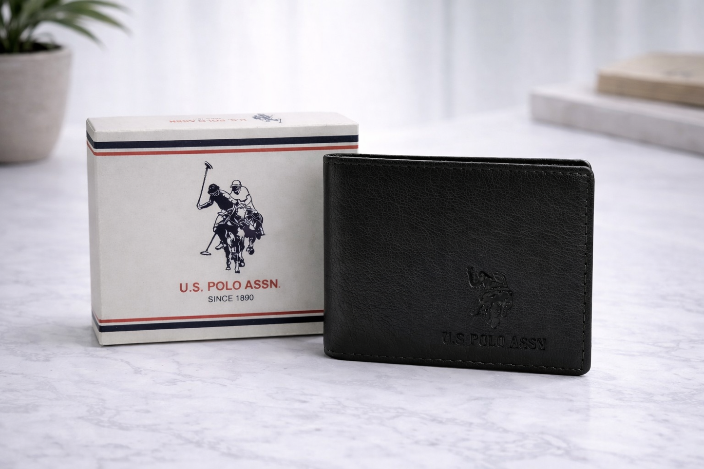 U.S. Polo Assn. Men’s Leather Wallet