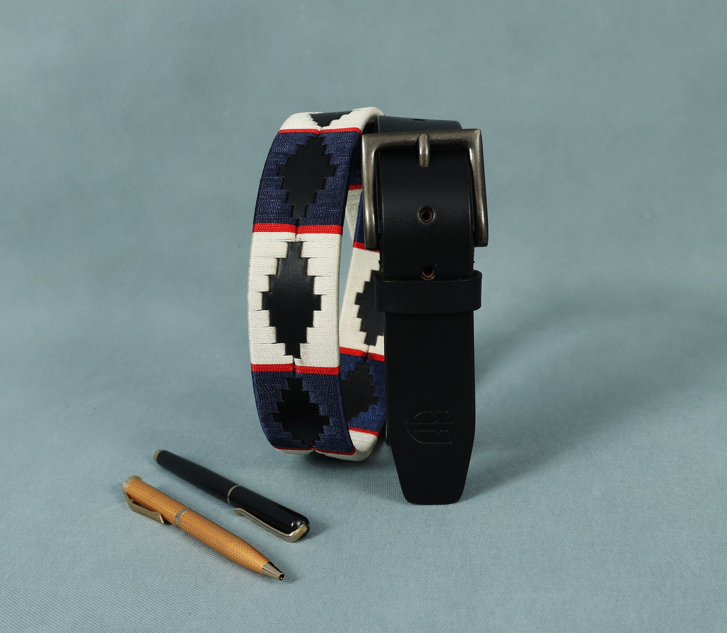 Polo Belt – Black Leather