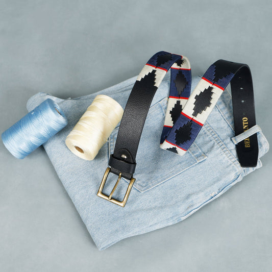 Polo Belt – Black Leather