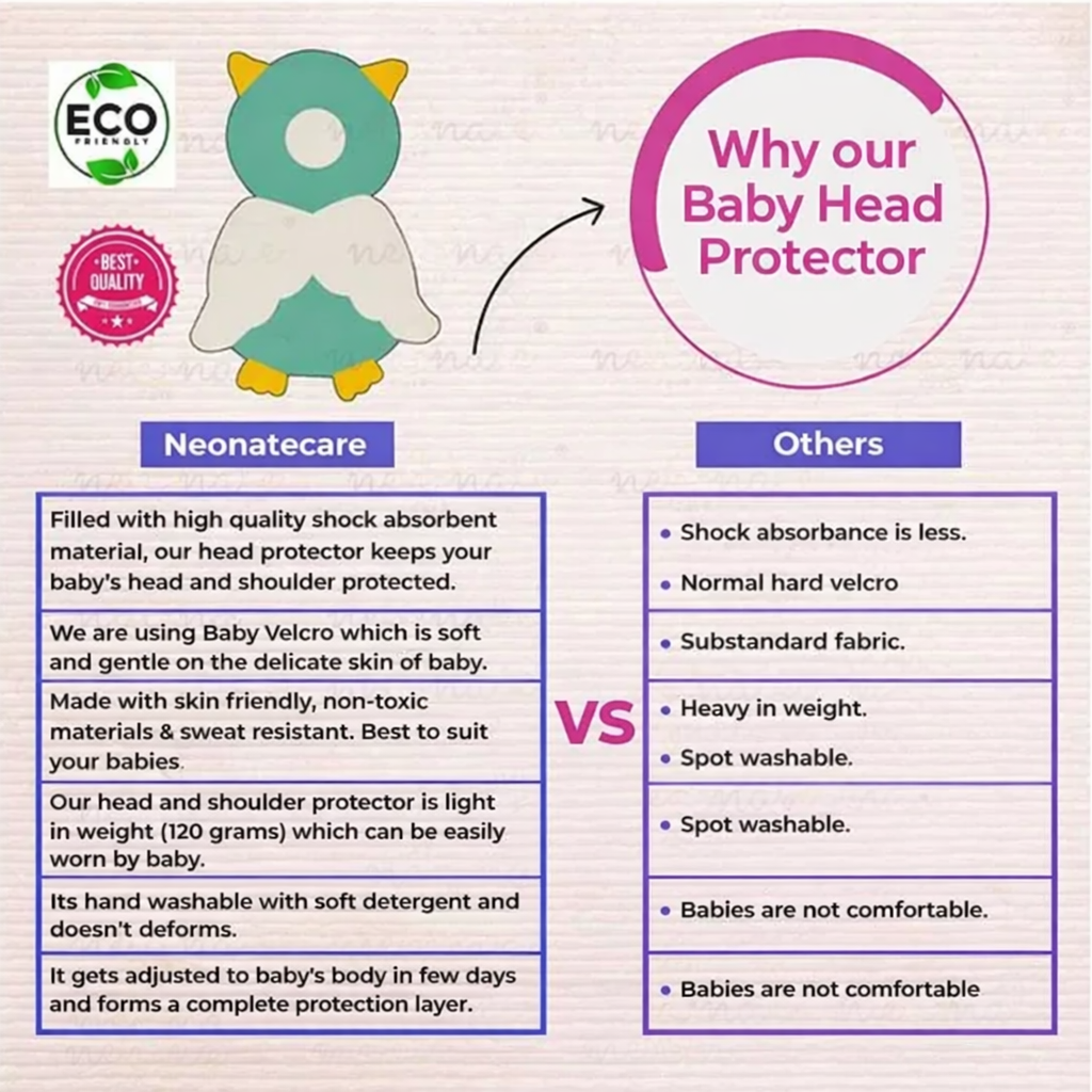 Baby head protector-pillow