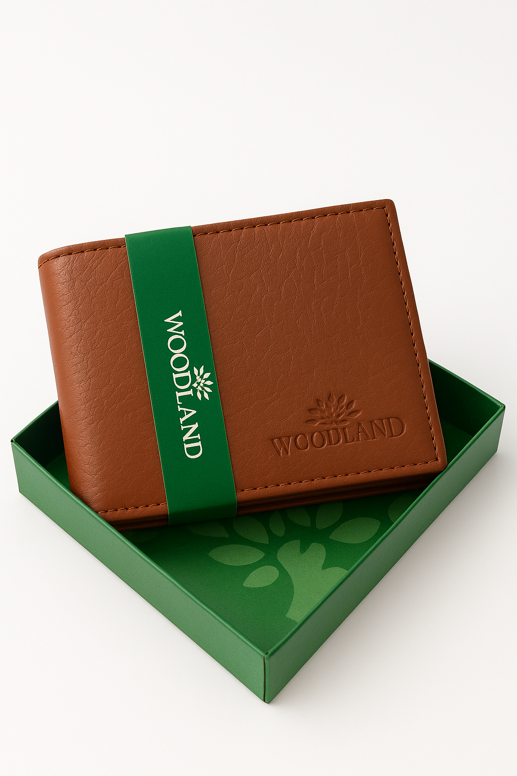 Woodland Classic Brown Leather Wallet
