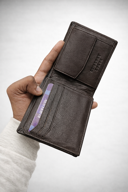 Premium Embossed Leather Wallet