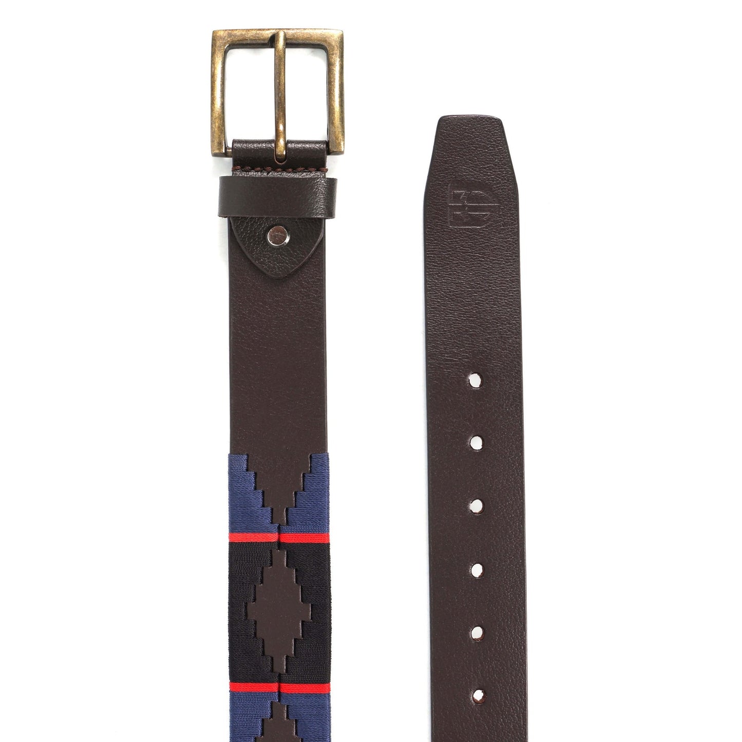 Harrington Full-Grain Polo Belt – Black Leather