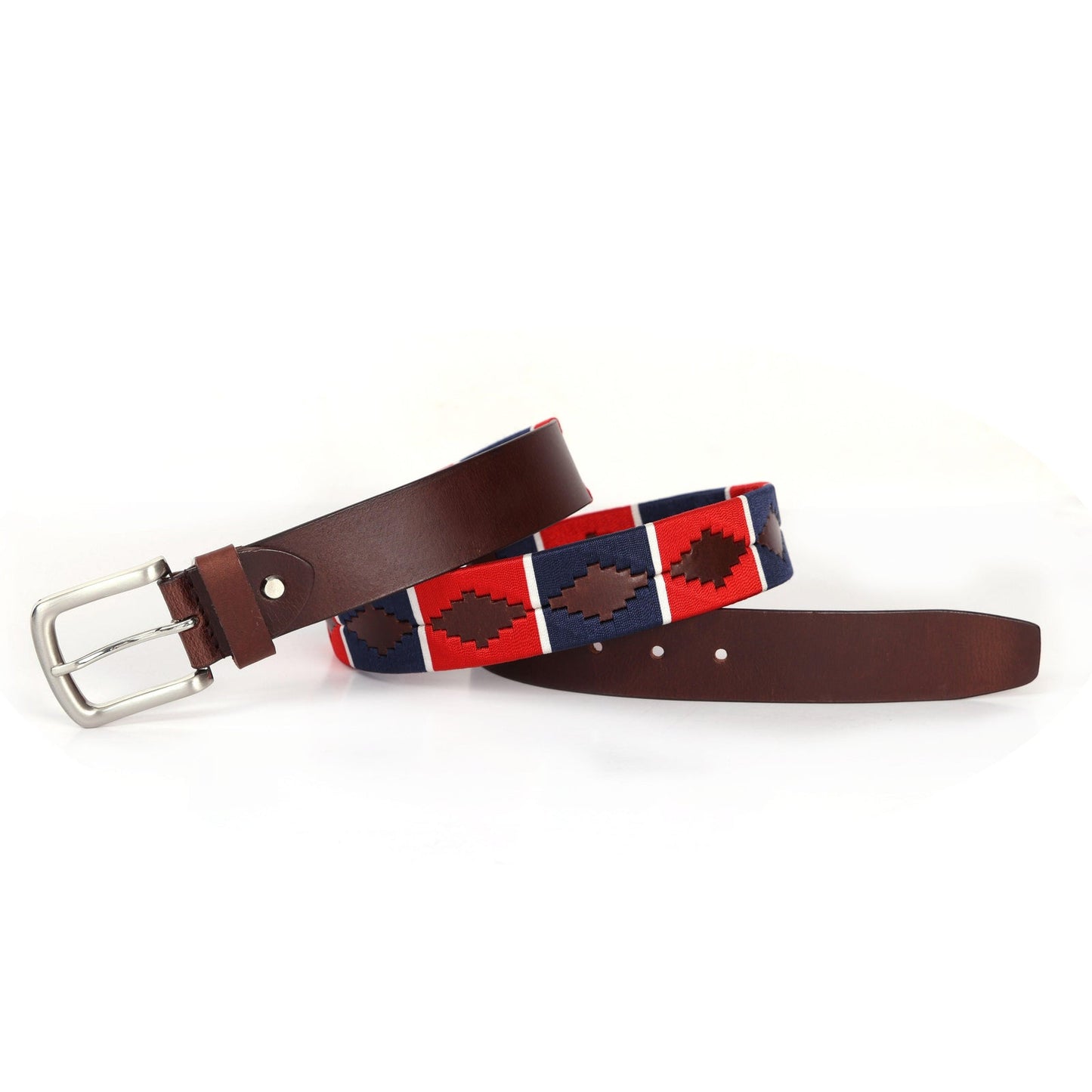 Meridian Full-Grain Polo Belt – Brown Leather