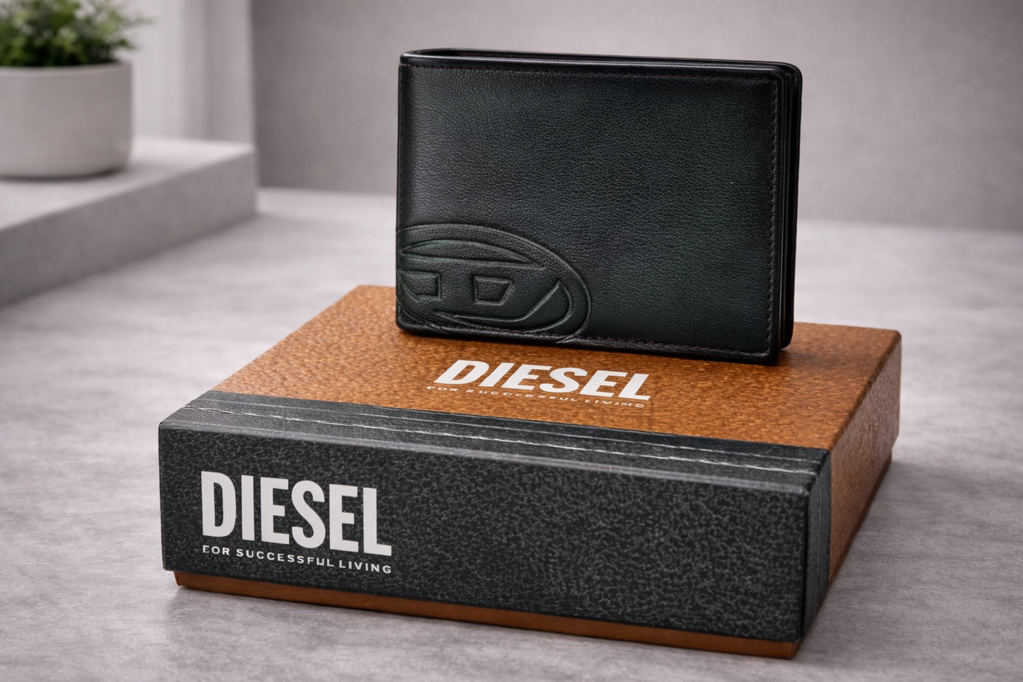 Diesel Premium Leather Wallet for Men