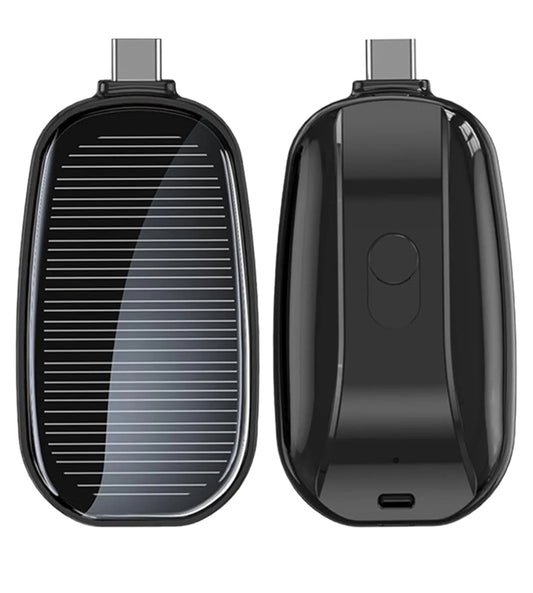 Mini Portable Solar Power Bank – Plug