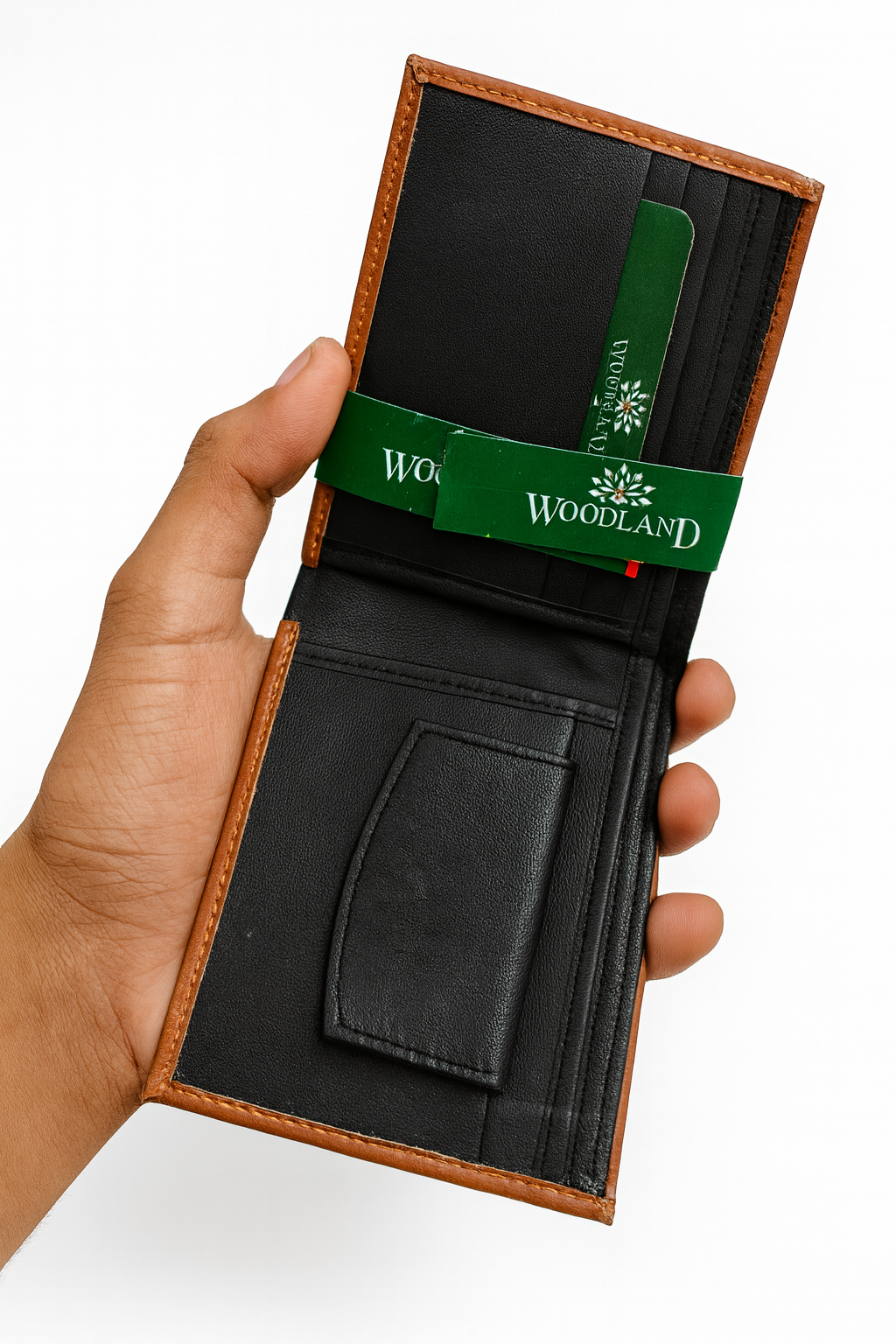 Woodland Classic Brown Leather Wallet