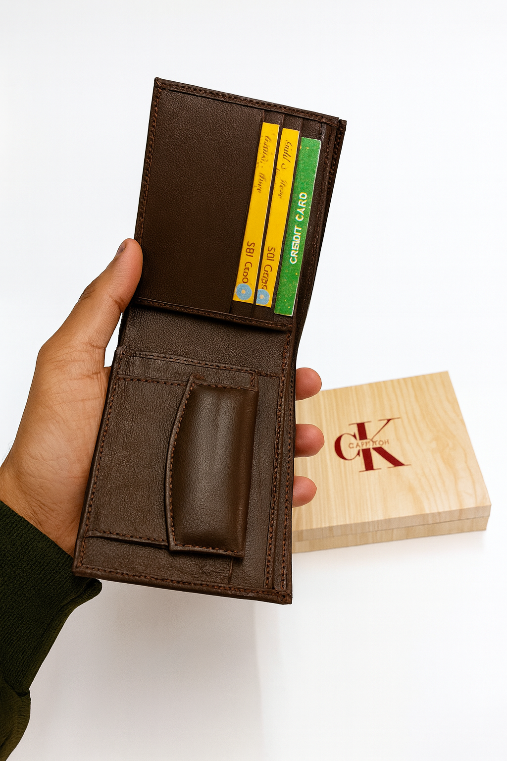 Calvin Klein Premium Leather Wallet – Stylish, Slim & Durable