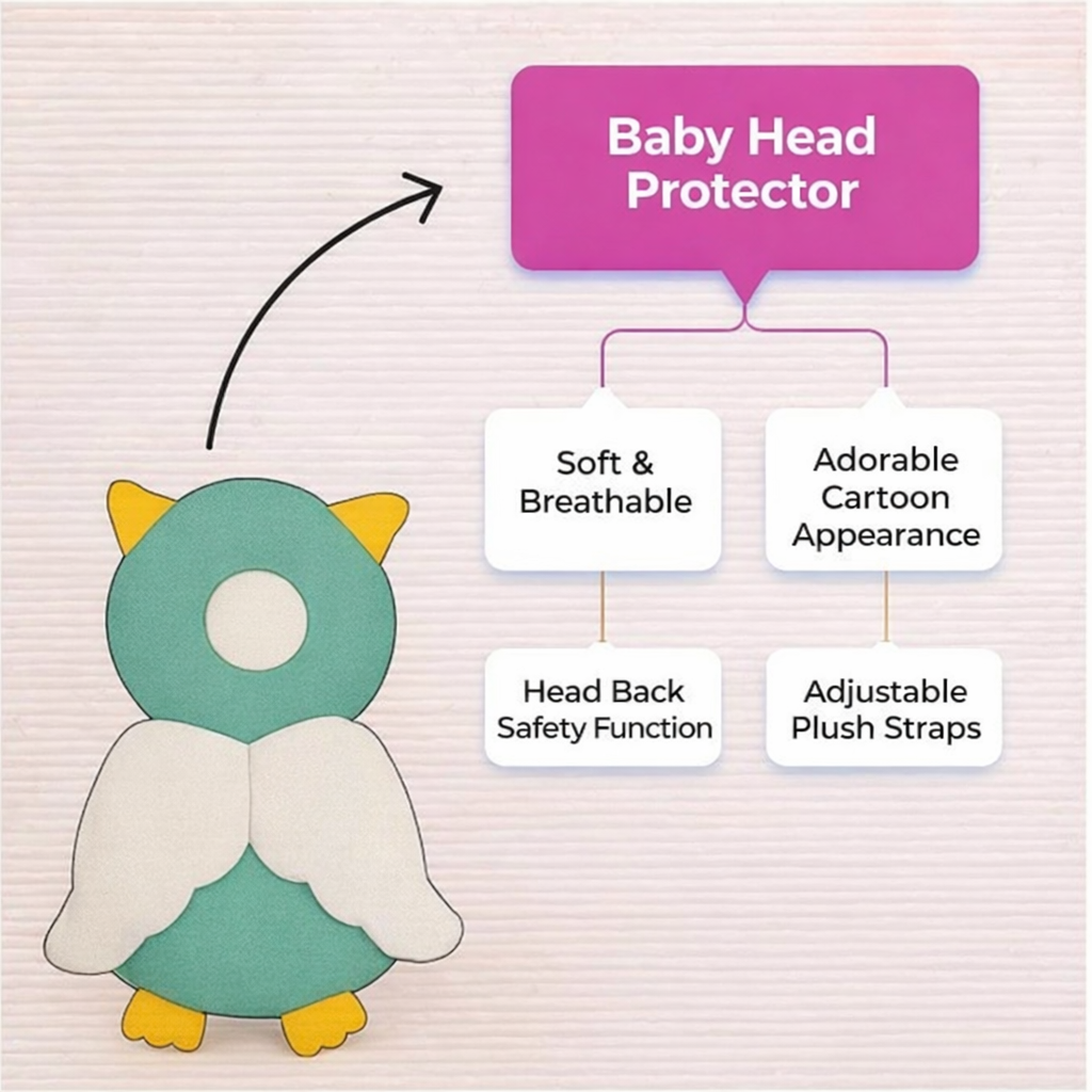 Baby head protector-pillow