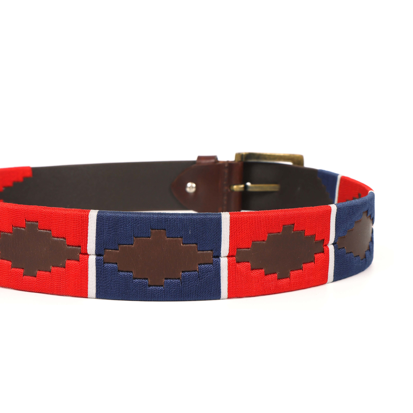 Meridian Full-Grain Polo Belt – Brown Leather