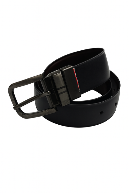 Premium Black Leather Belt for Men