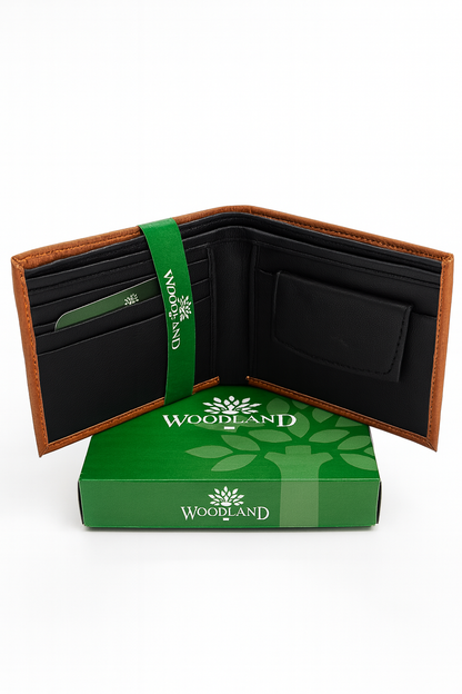 Woodland Classic Brown Leather Wallet