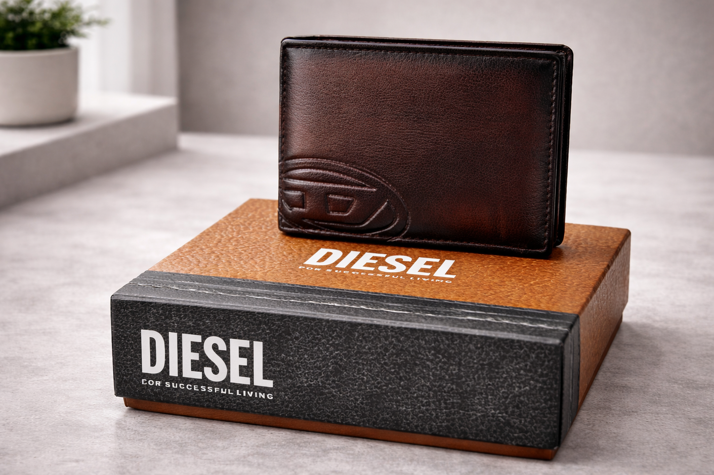 Diesel Premium Leather Wallet for Men