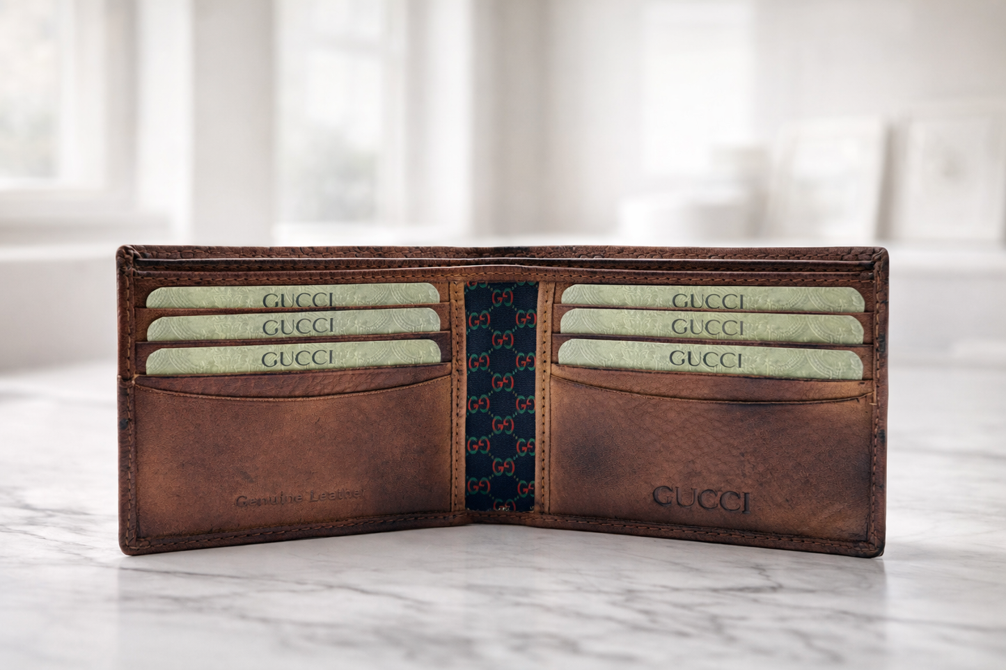 Gucci - First Copy Premium (Pure Leather Wallet)