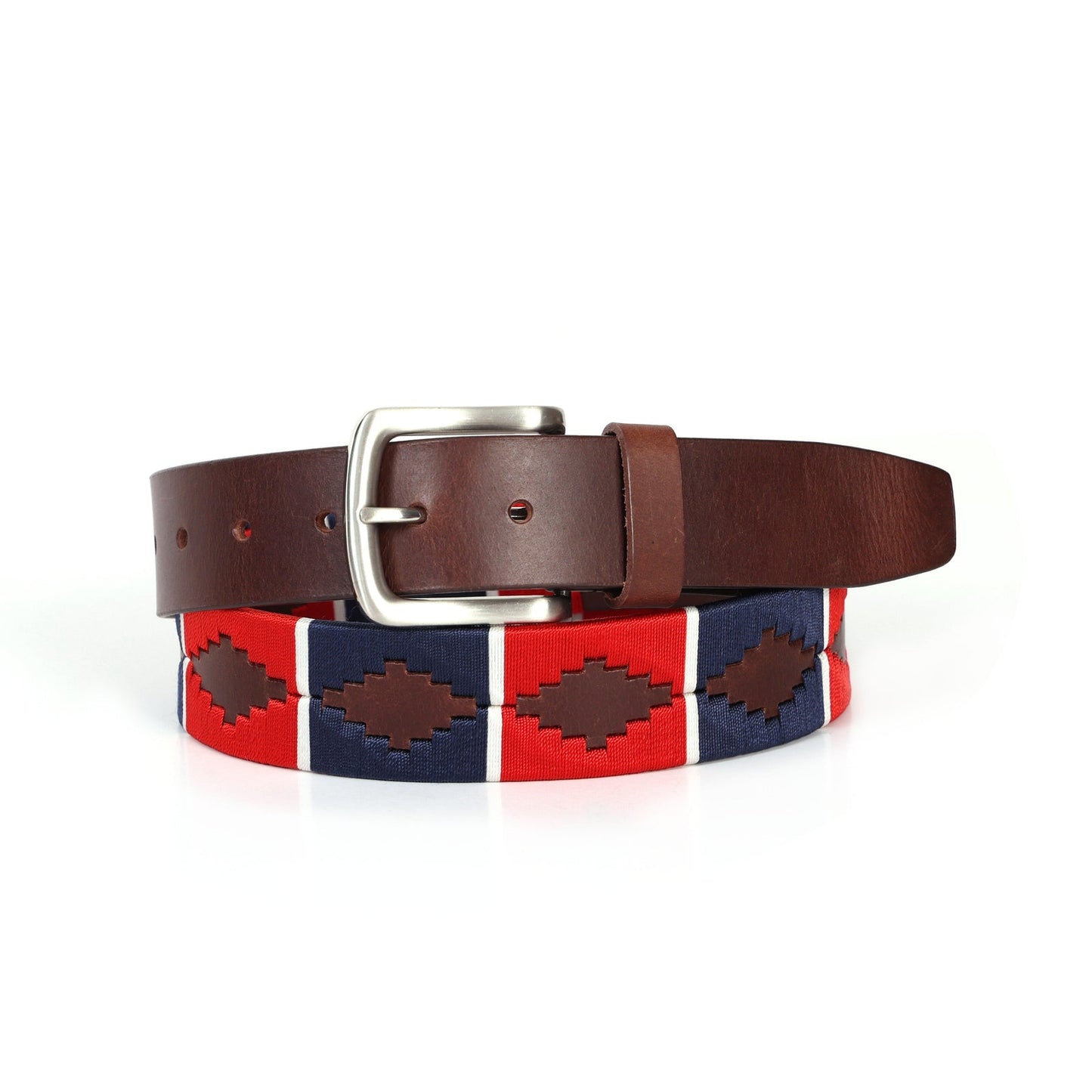 Meridian Full-Grain Polo Belt – Brown Leather
