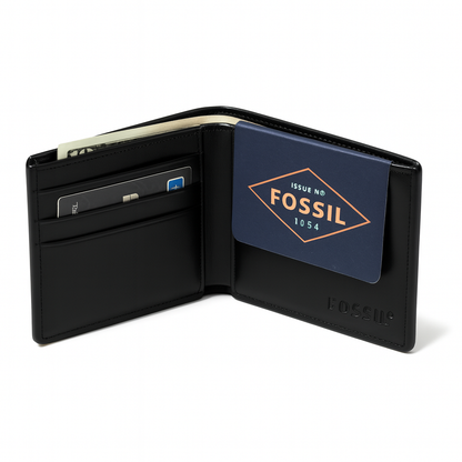 Quality Fossil – Premium Black Leather Wallet