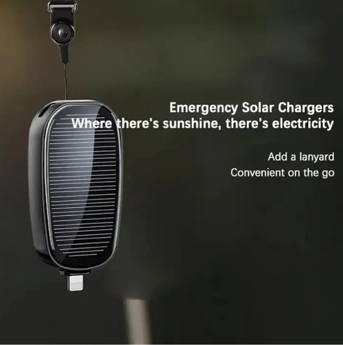 Mini Portable Solar Power Bank – Plug