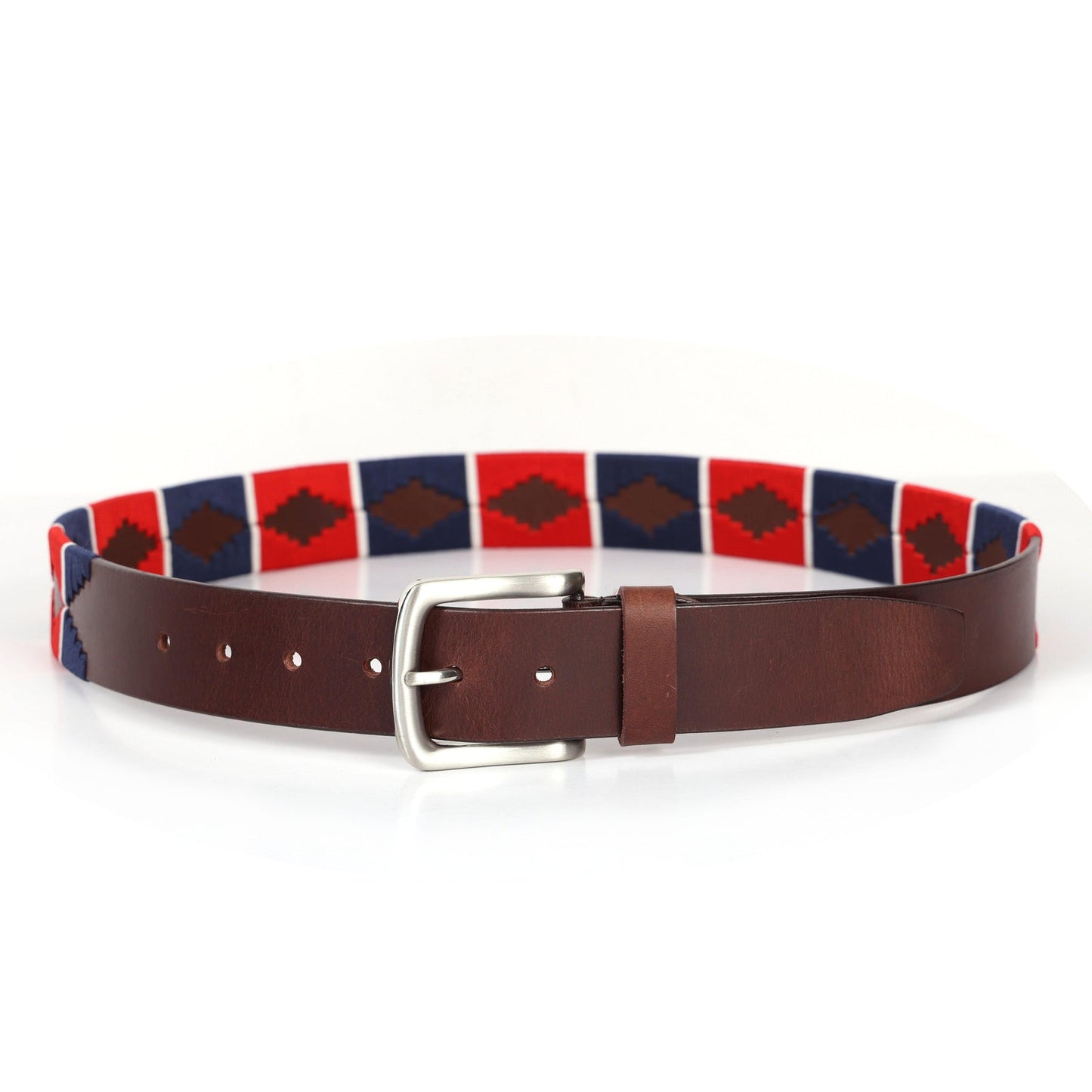 Meridian Full-Grain Polo Belt – Brown Leather