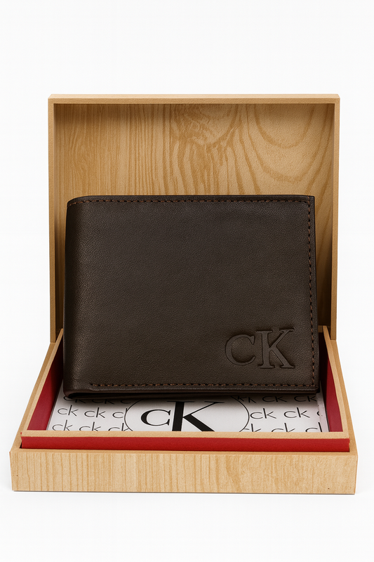 Calvin Klein Premium Leather Wallet – Stylish, Slim & Durable