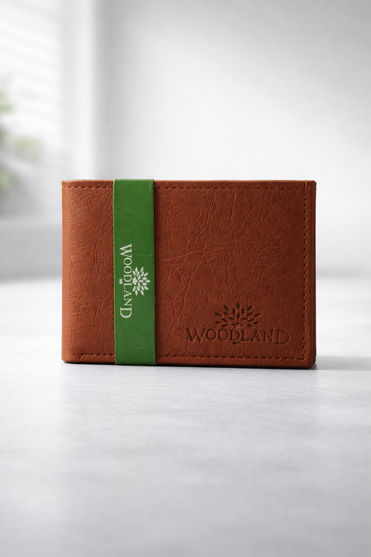Woodland Premium Brown  Leather Wallet