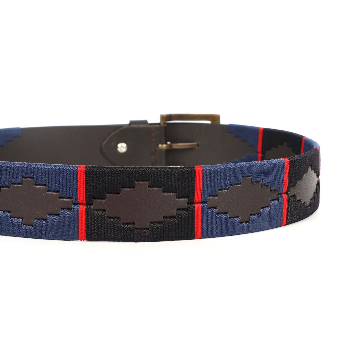 Harrington Full-Grain Polo Belt – Black Leather