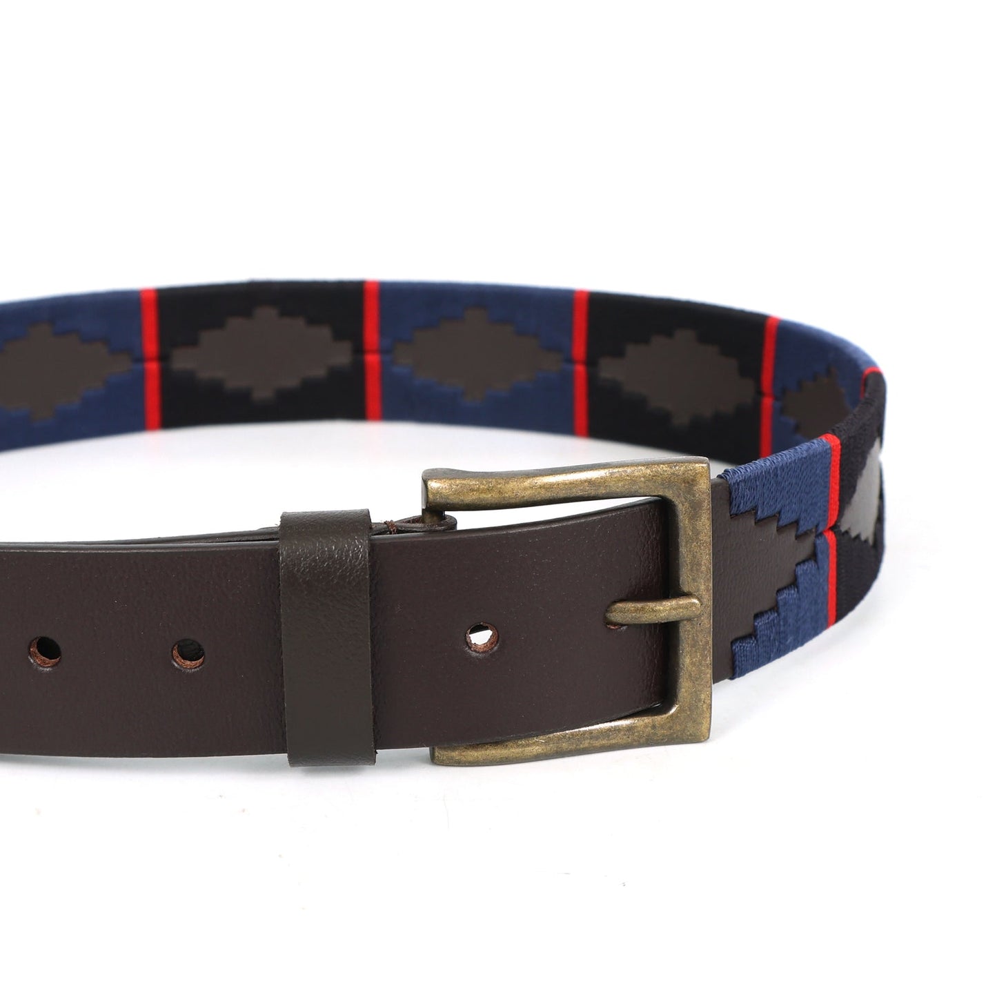 Harrington Full-Grain Polo Belt – Black Leather