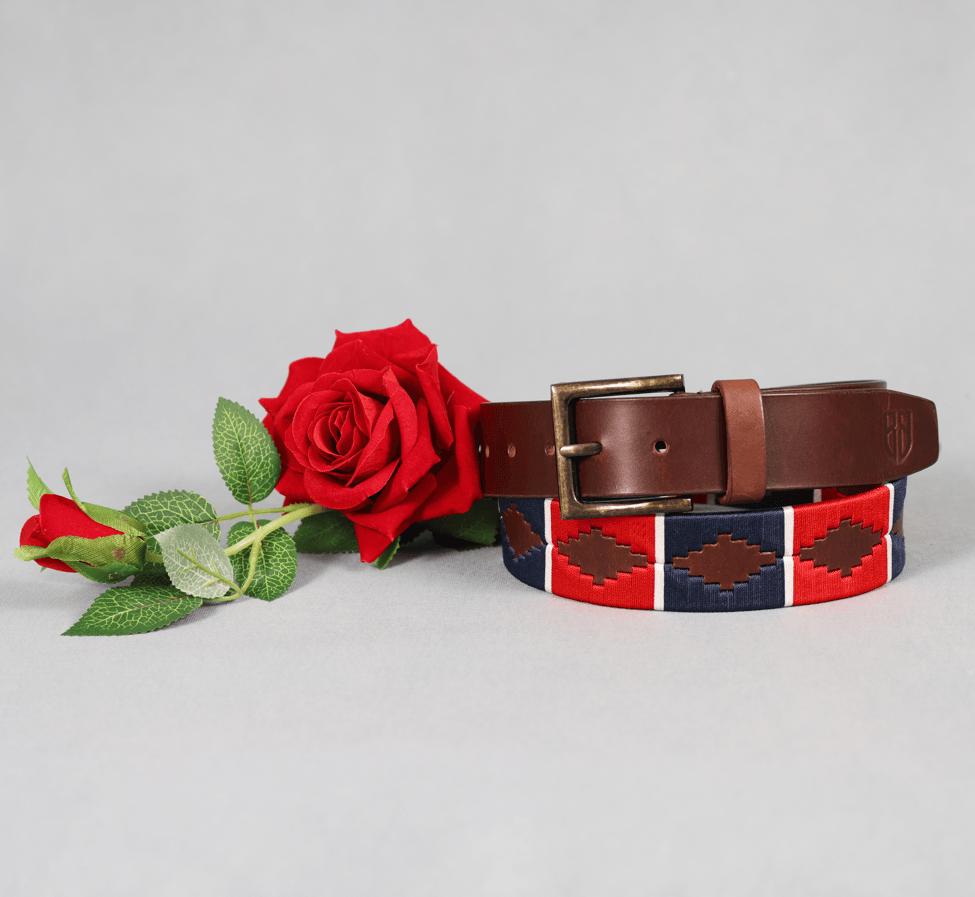 Meridian Full-Grain Polo Belt – Brown Leather