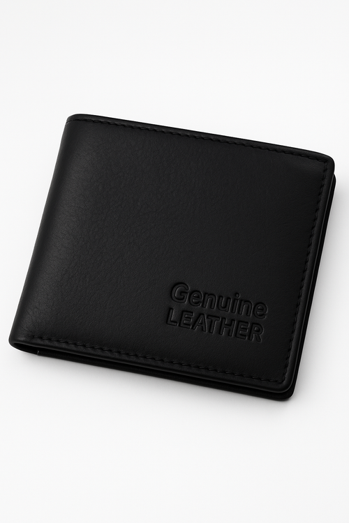 Classic Black Leather  Wallet