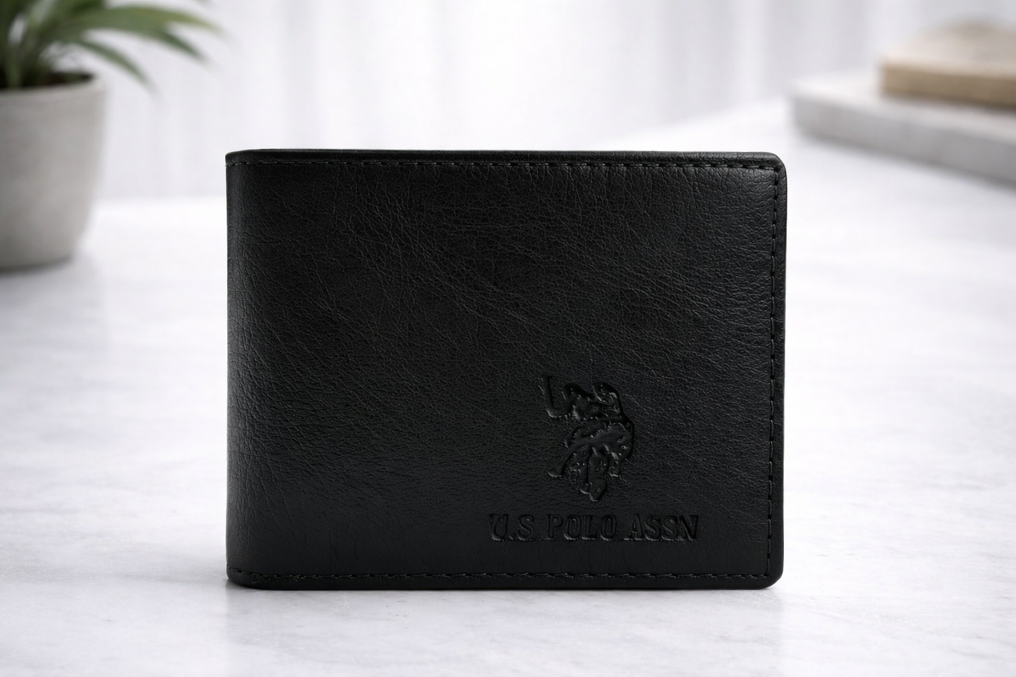 U.S. Polo Assn. Men’s Premium Black Wallet