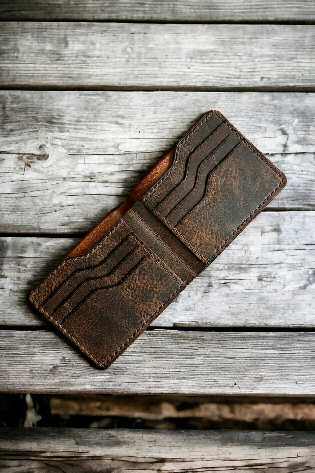 Italian Men’s Slim Bifold premium Wallet