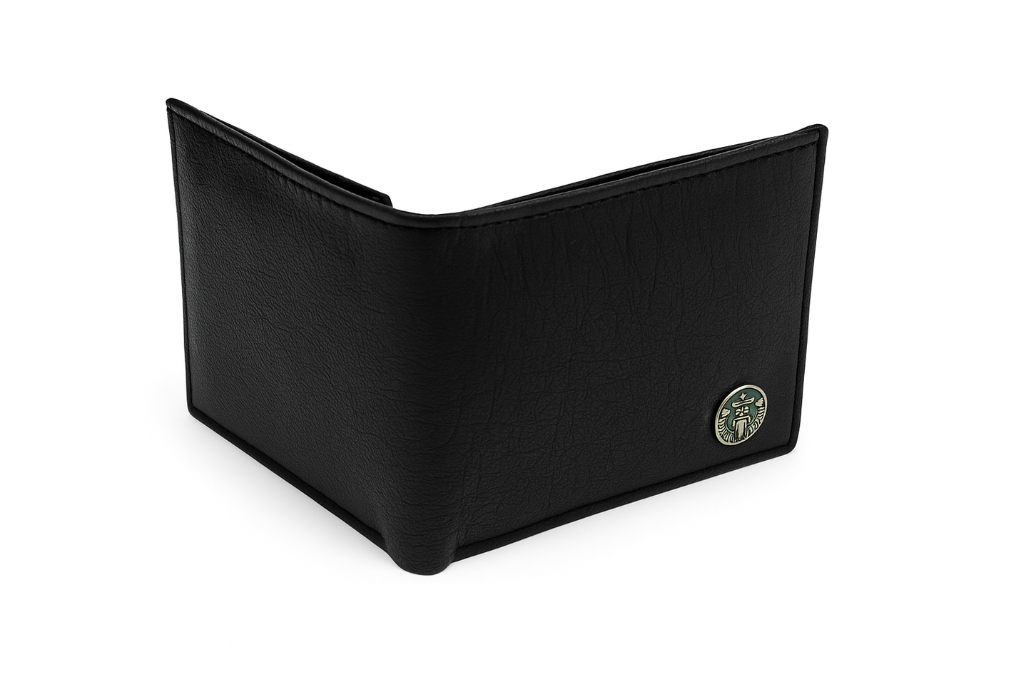 Woodland Black Genuine Leather Wallet for Men