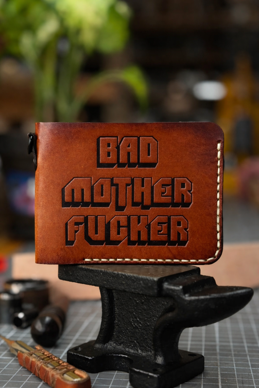 Brown premium leather wallet