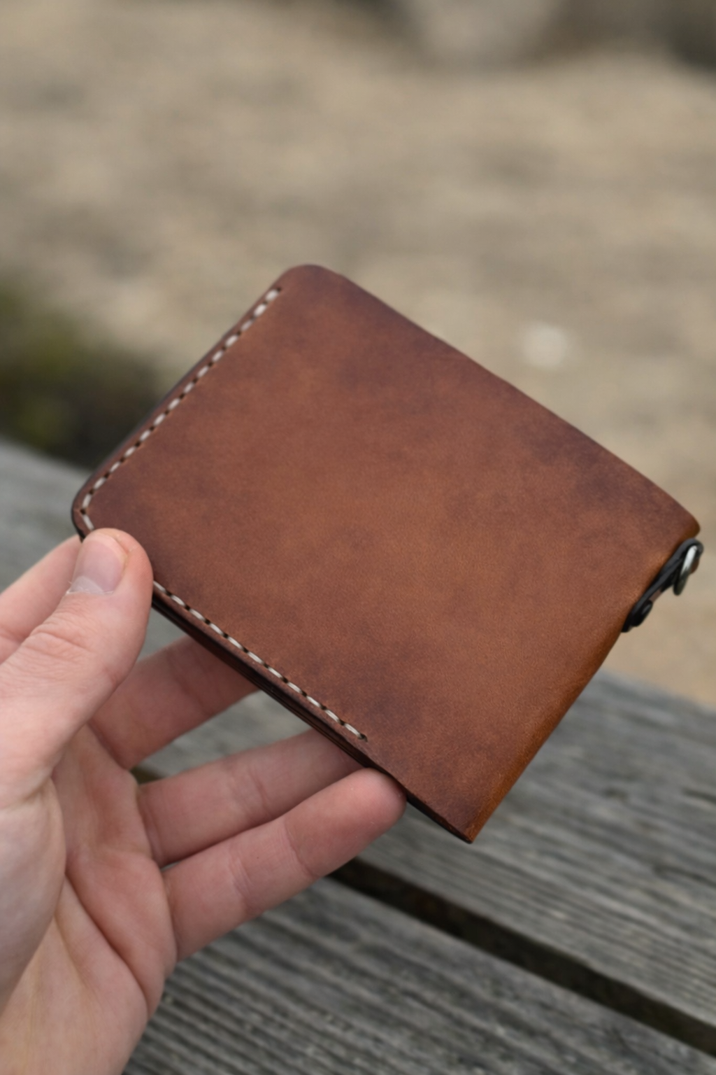 Premium leather wallet with Eagle Embossing