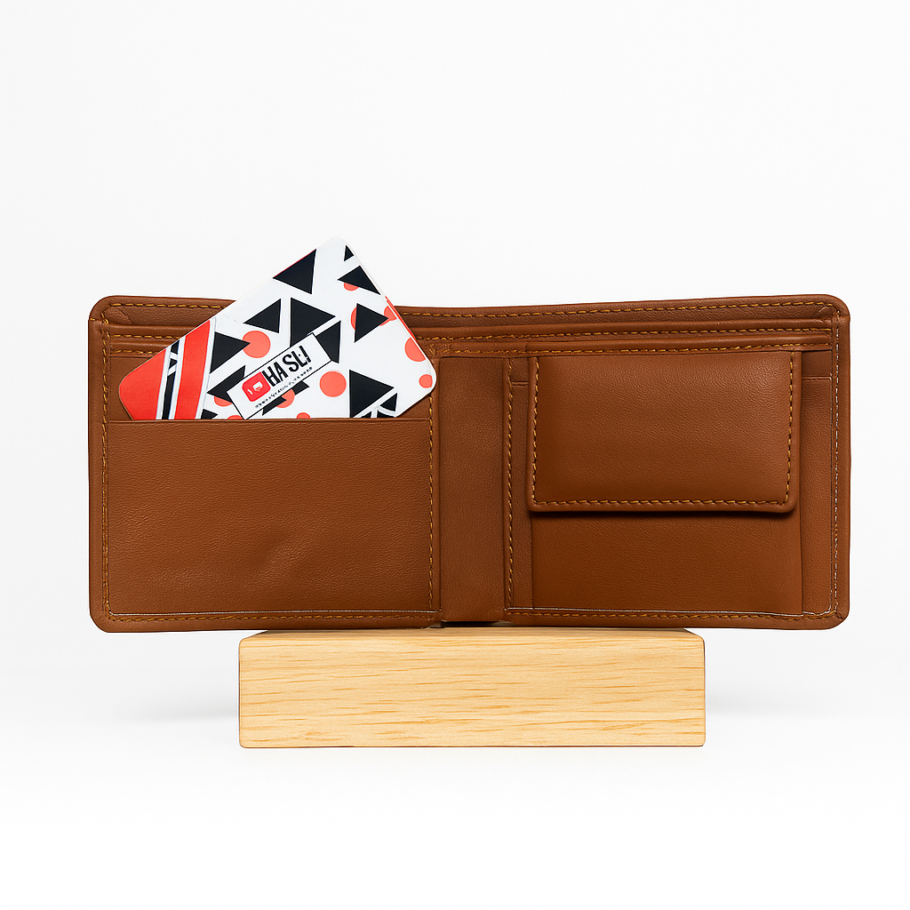 Diesel Premium Tan Leather Wallet for Men