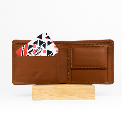 Diesel Premium Tan Leather Wallet for Men