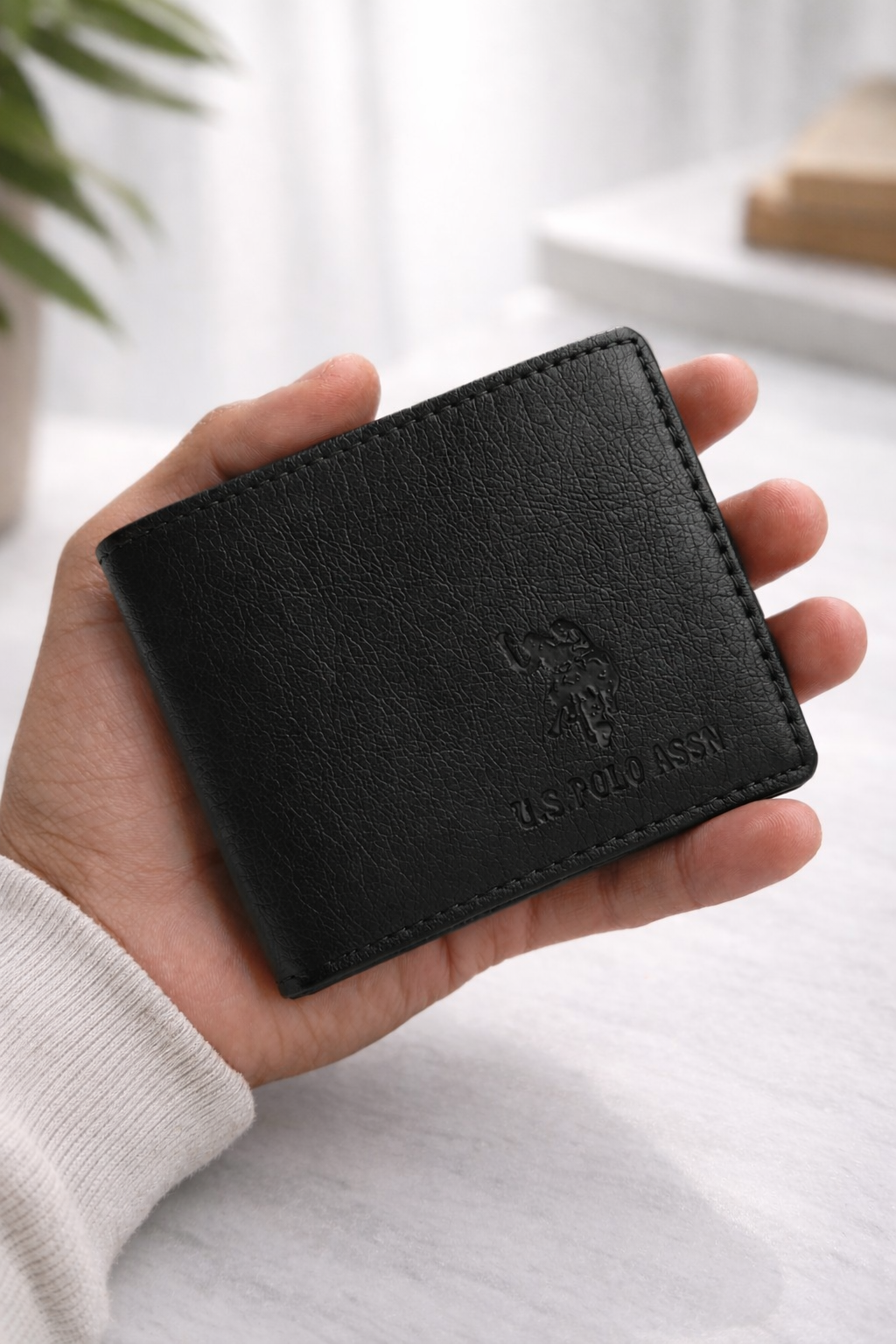 U.S. Polo Assn. Men’s Premium Black Wallet